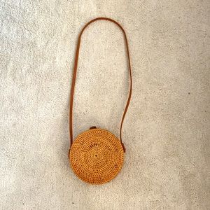 Wicker purse